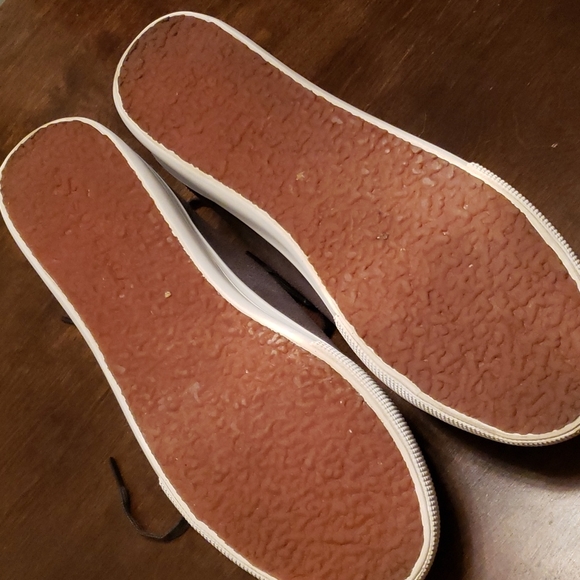 Superga suede, fleece lined, platform sneakers - Picture 6 of 7